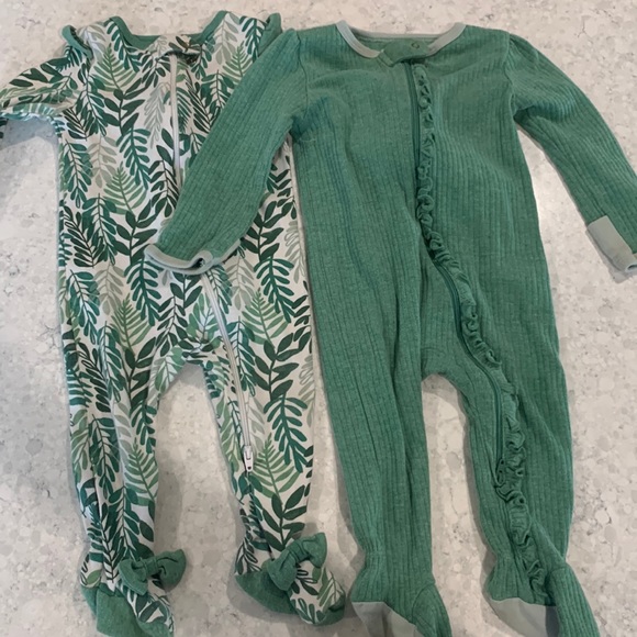 cloud island Other - Cloud Island Baby Girl Sleepers 6-9 months